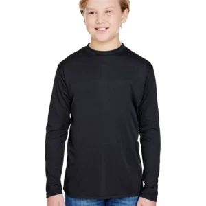A4 NB3165 Youth Long Sleeve Cooling Performance Crew Shirt