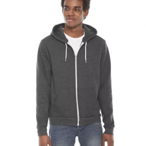 American Apparel F497W Unisex Flex Fleece Zip Hoodie