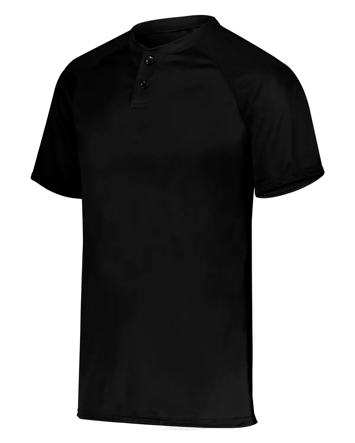 Augusta Sportswear 1566 Youth Attain Wicking Two-Button Baseball Jersey