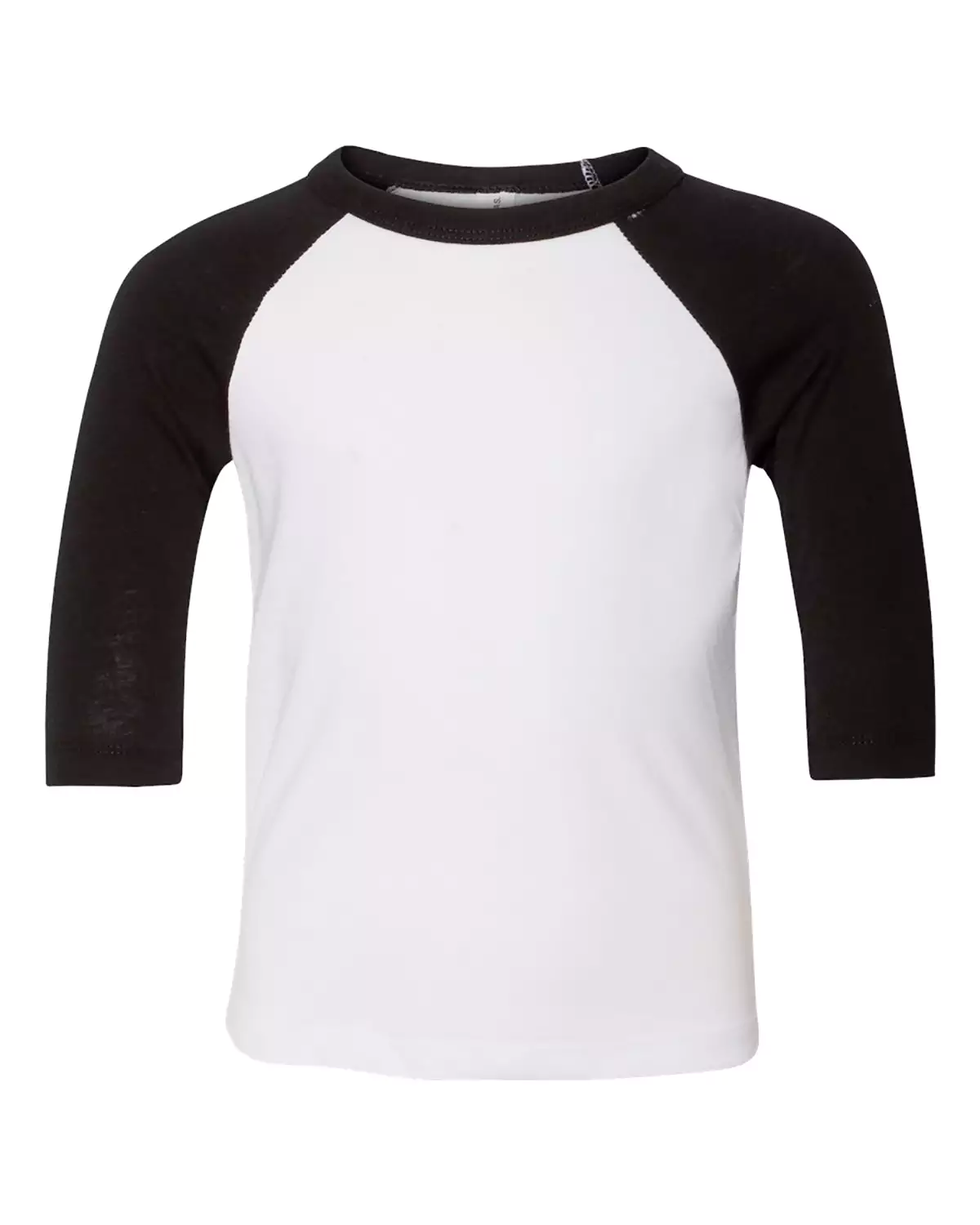 BELLA + CANVAS 3200T Toddler Three-Quarter Sleeve Baseball Tee