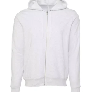 BELLA + CANVAS 3739 Sponge Fleece Full-Zip Hoodie
