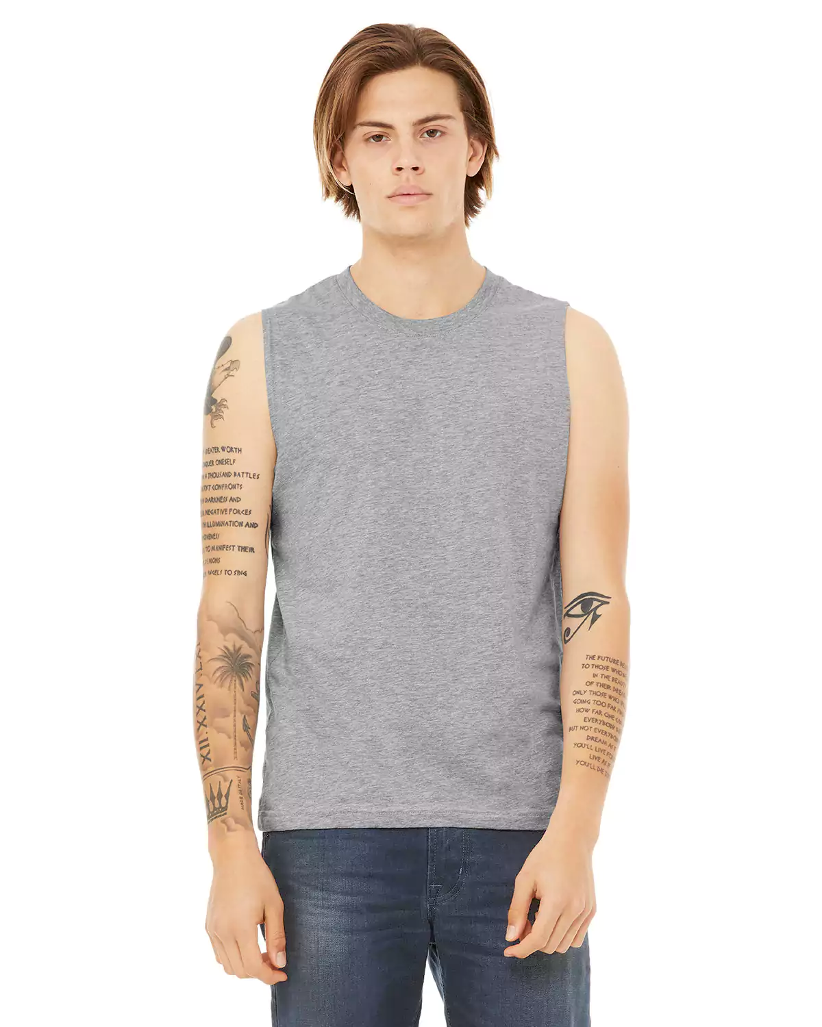 Bella + Canvas 3483 Unisex Jersey Muscle Tank