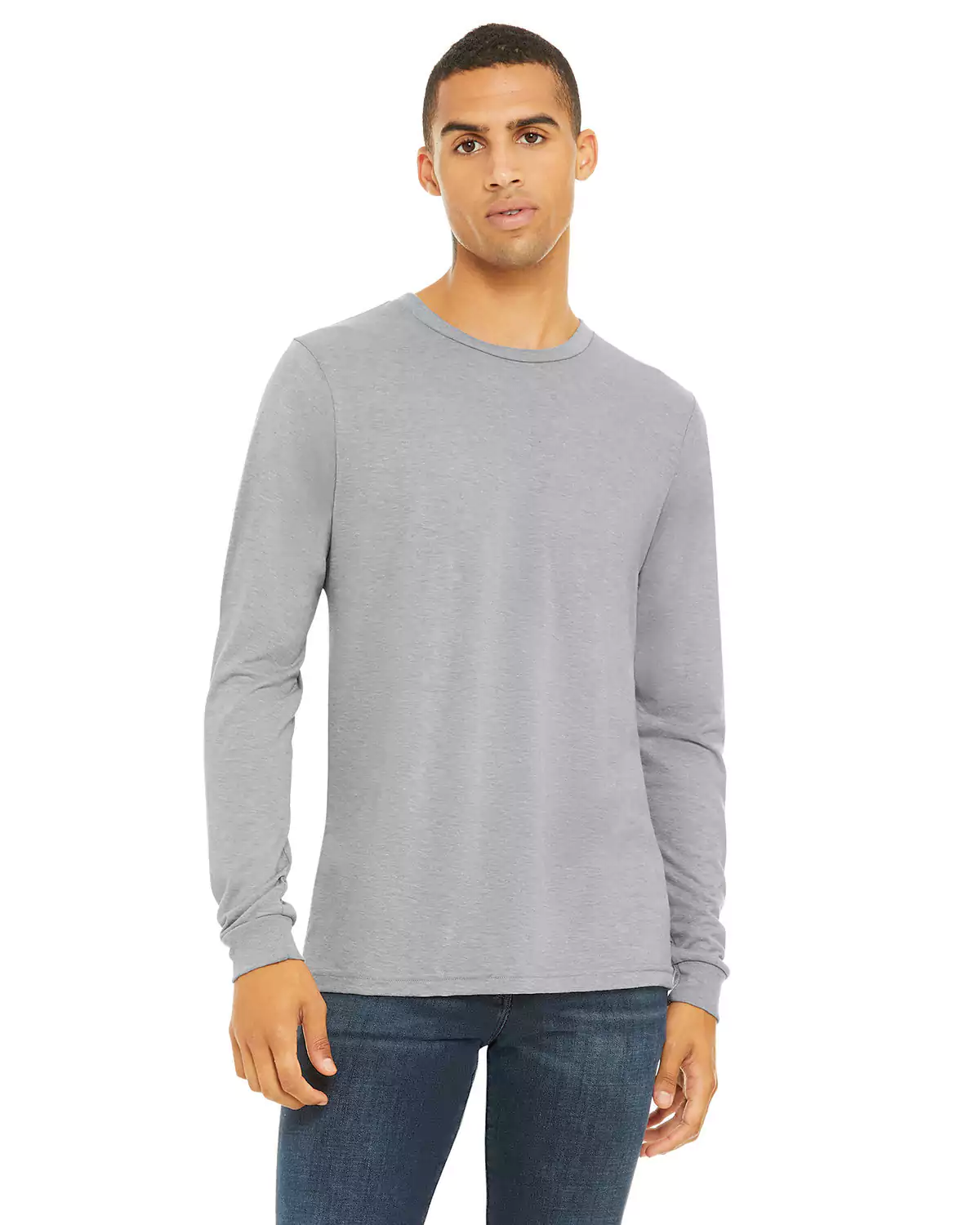 Bella + Canvas 3513 Unisex Triblend Long-Sleeve T-Shirt