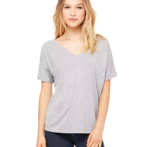 Bella + Canvas 8815 Ladies Slouchy V-Neck T-Shirt