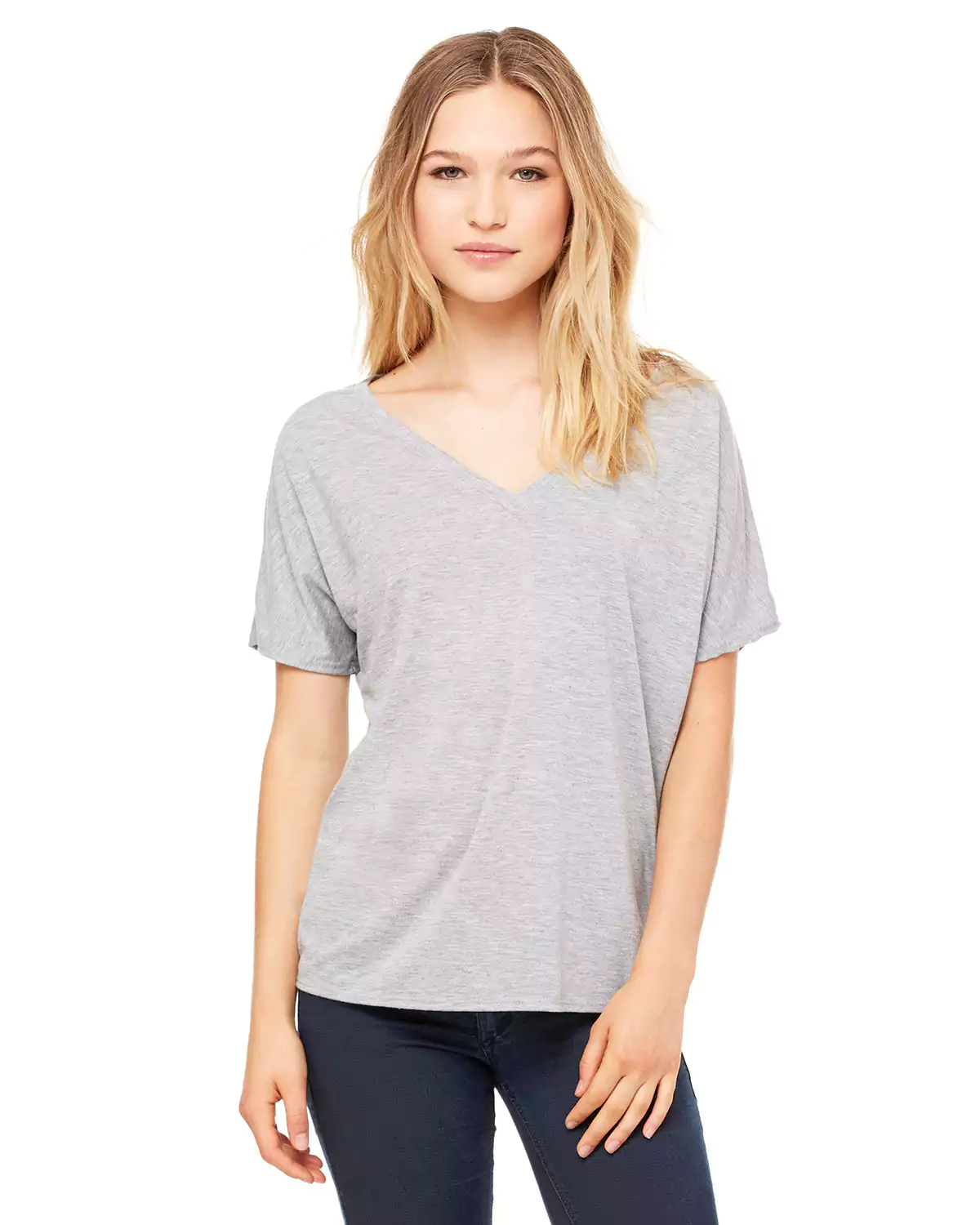 Bella + Canvas 8815 Ladies Slouchy V-Neck T-Shirt