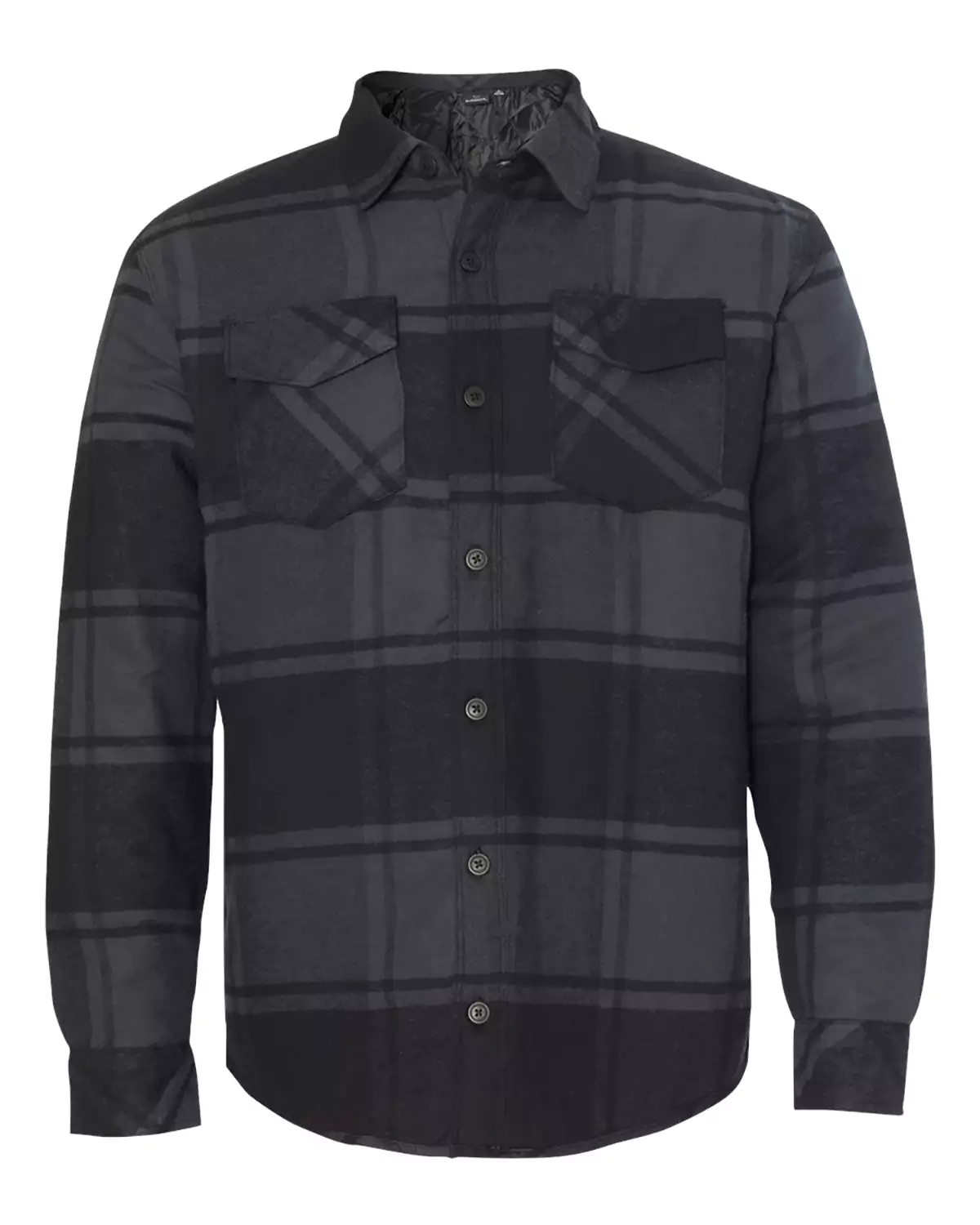 Burnside 8610 Quilted Flannel Shirt Jacket