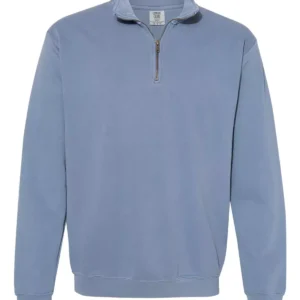 Comfort Colors 1580 Garment-Dyed Quarter Zip Sweatshirt