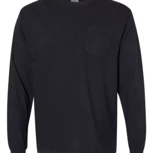 Comfort Colors 4410 Garment-Dyed Heavyweight Long Sleeve Pocket T-Shirt