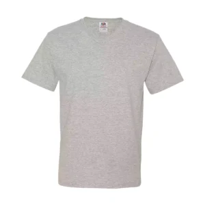 Fruit of the Loom 39VR HD Cotton V-Neck T-Shirt