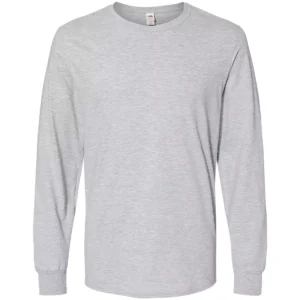 Fruit of the Loom IC47LSR Unisex Iconic Long Sleeve T-Shirt