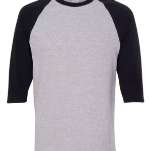 Gildan 5700 Heavy Cotton Raglan Three-Quarter Sleeve T-Shirt