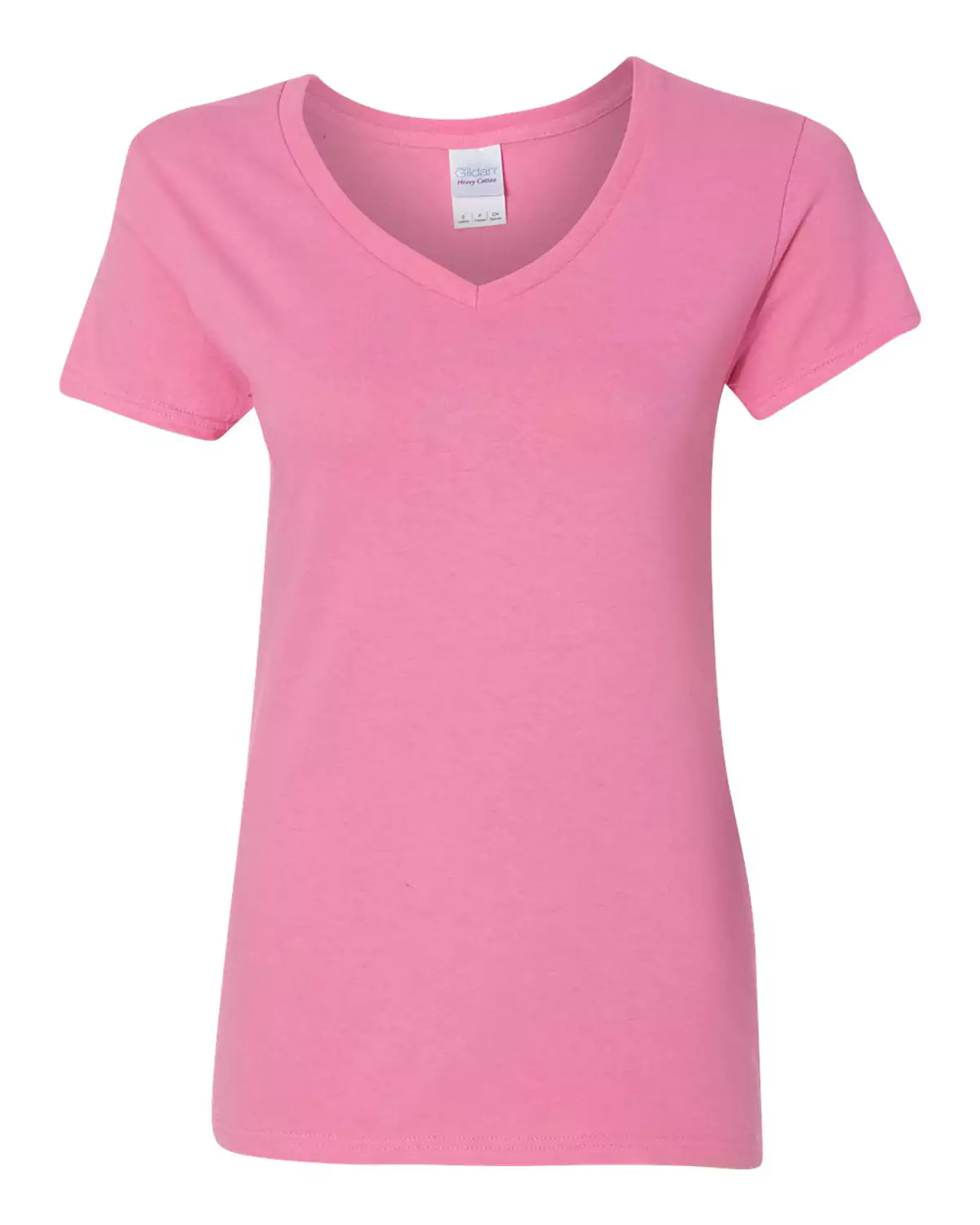 Gildan 5V00L Heavy Cotton Women's V-Neck T-Shirt