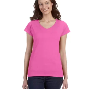 Gildan 64V00L Women's Softstyle V-Neck T-Shirt