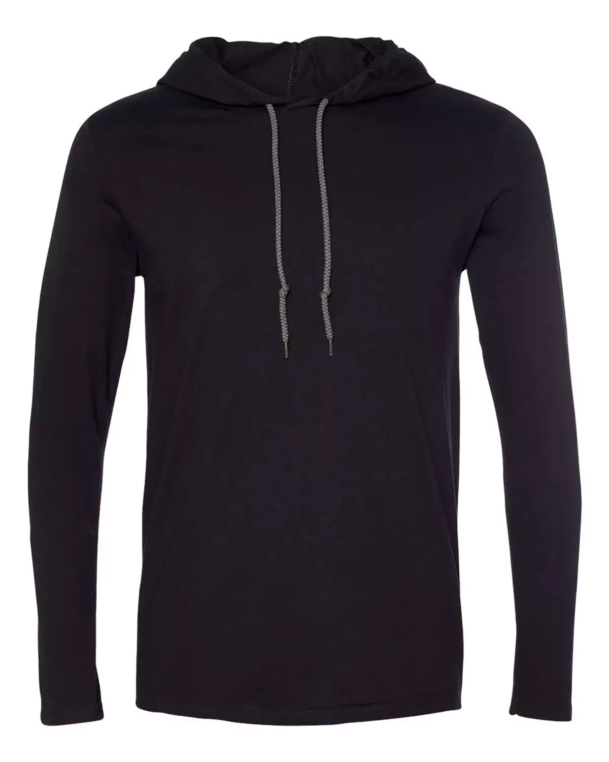 Gildan 987 Softstyle Lightweight Hooded Long Sleeve T-Shirt
