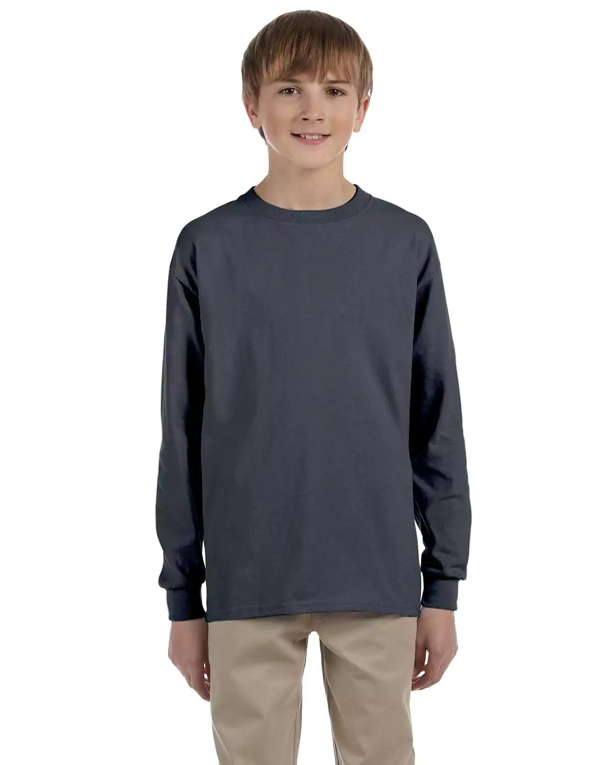Gildan G2400B Youth Ultra Cotton 6 oz. Long-Sleeve T-Shirt